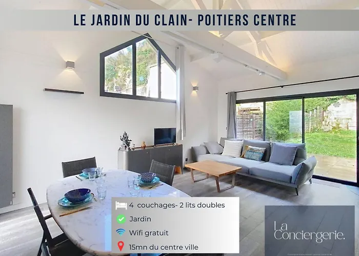 Le Jardin Du Clain - Poitiers Centre - Laconciergerie