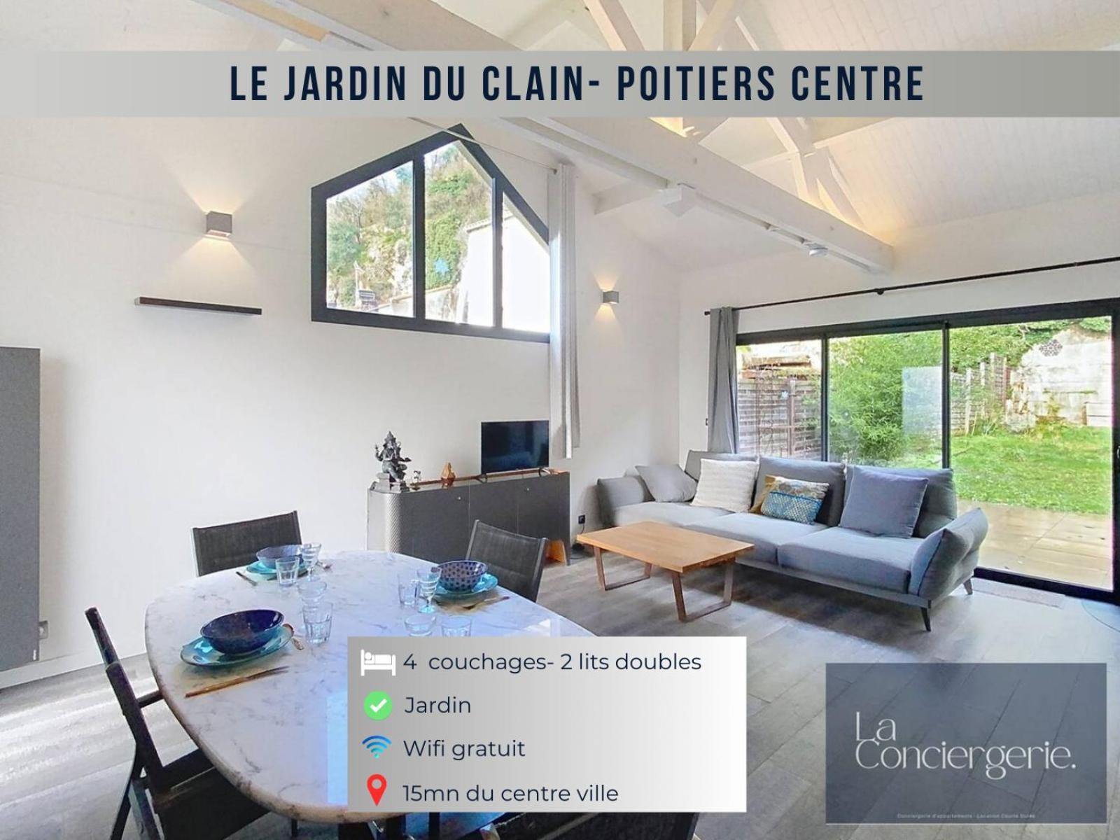 Le Jardin Du Clain - Centre - Laconciergerie *